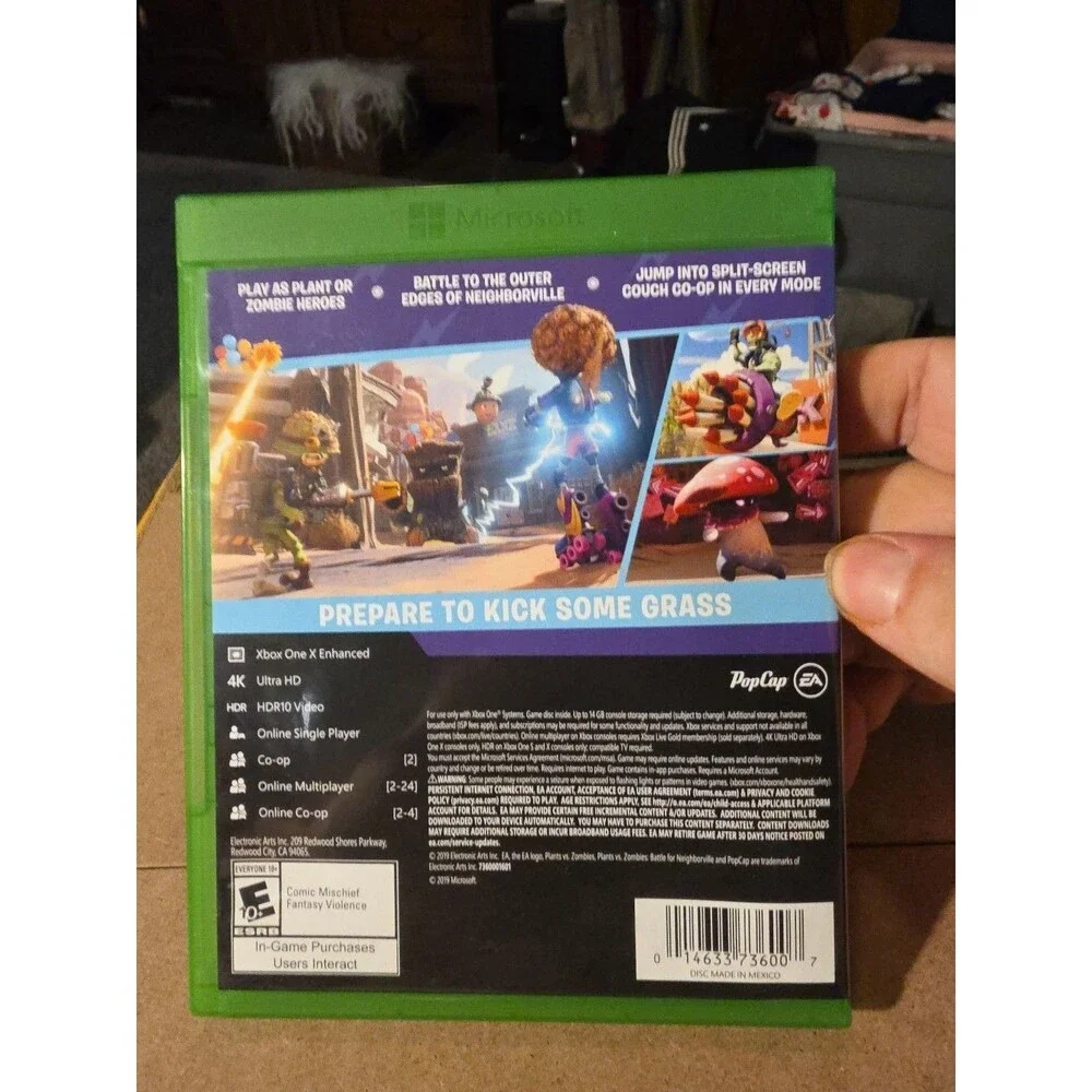 Plants Vs. Zombies : Battle for Neighborville - Microsoft Xbox One Video Game